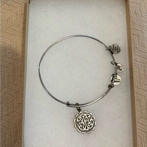 Alex and Ani Silver Charm Bracelet